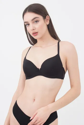 Бюстгальтер з формованими чашками Renata 1532/20 Giulia (black), чорний Бюстгальтер з формованими чашками Renata 1532/20 Giulia (black), чорний