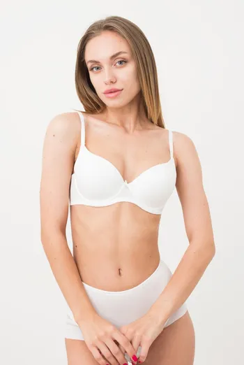 Бюстгальтер з формованими чашками Renata 1532/20 Giulia (whisper white), білий