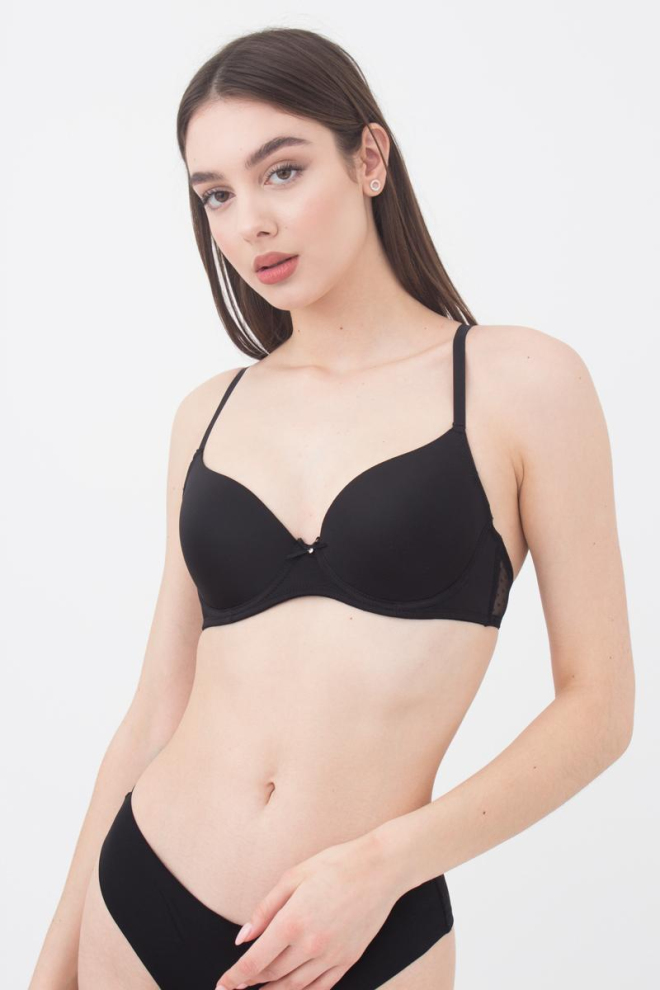 Бюстгальтер з формованими чашками Renata 1532/20 Giulia (black), чорний