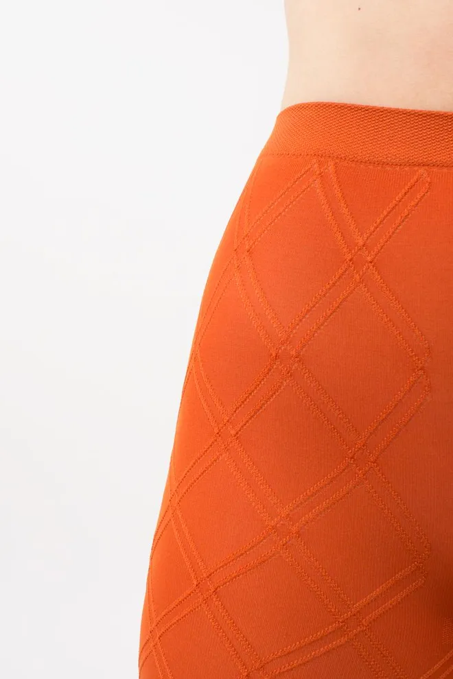 Колготки теплі з візерунком Salient 100 den model 2 Giulia (bombay brown)