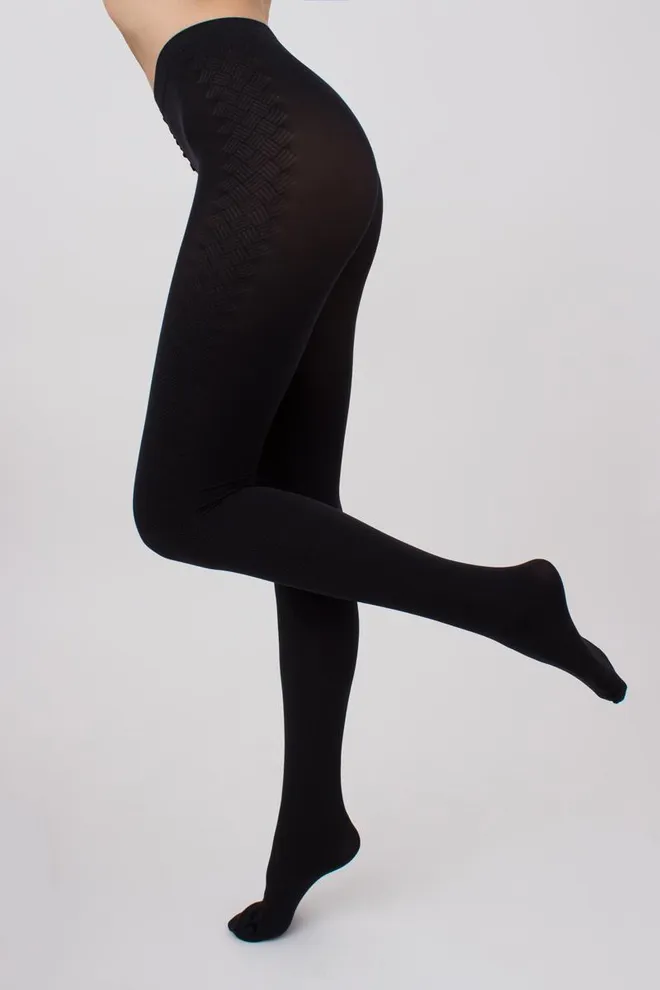 Колготки з візерунком Salient 100 den model 3 Giulia (nero)