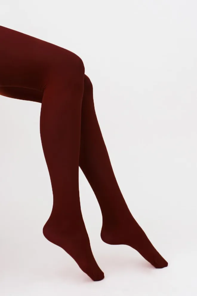 Колготки кольорові Samba 40 den Giulia (marsala)