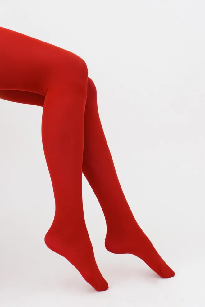 Колготки кольорові SAMBA 40 Giulia (aurora red), червоний