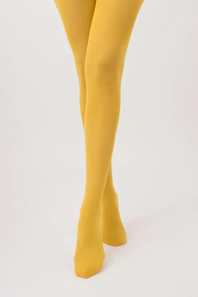 Колготки кольорові Samba 40 den Giulia (yellow moon)