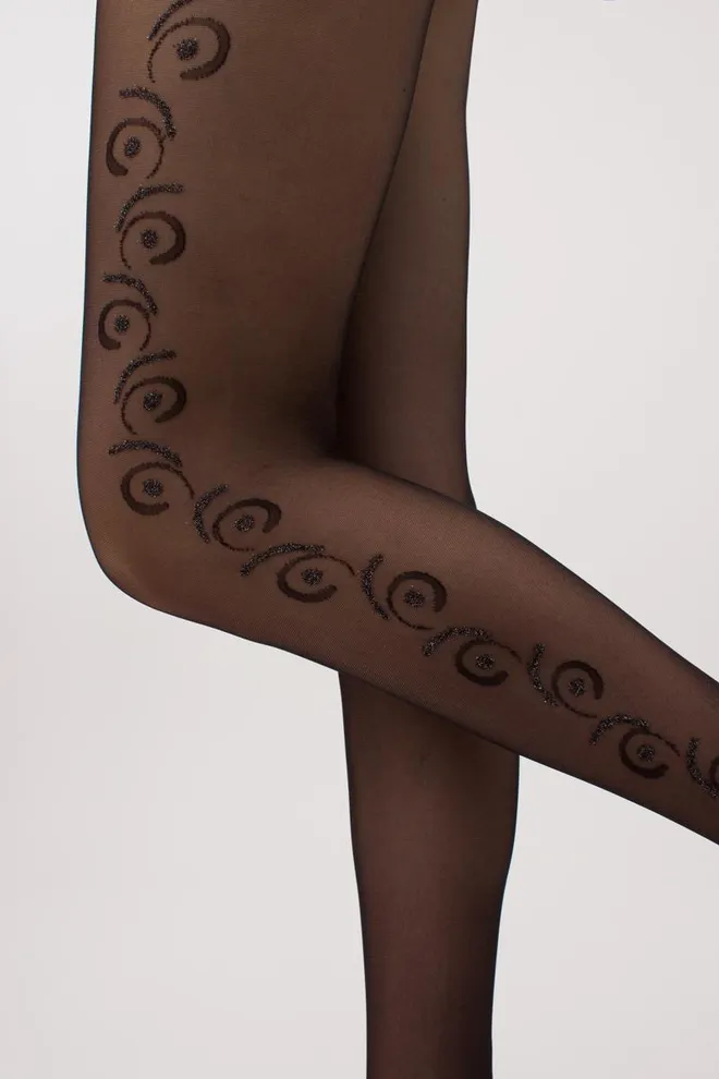 Колготки з малюнком Santina 20 den model 10 Giulia (nero)