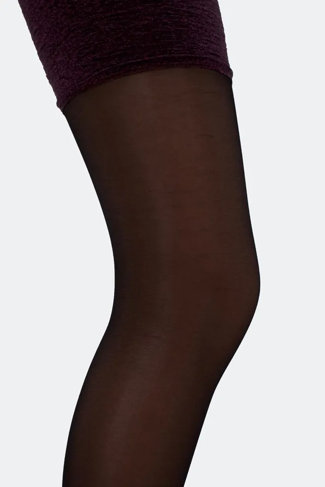 Чулки под пояс с люрексом Segreto shiny 20 den Giulia (shiny pink metallic)