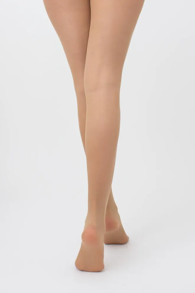 Класичні колготки із заниженою талією Sensi VB 40 den Giulia (daino), бежевий