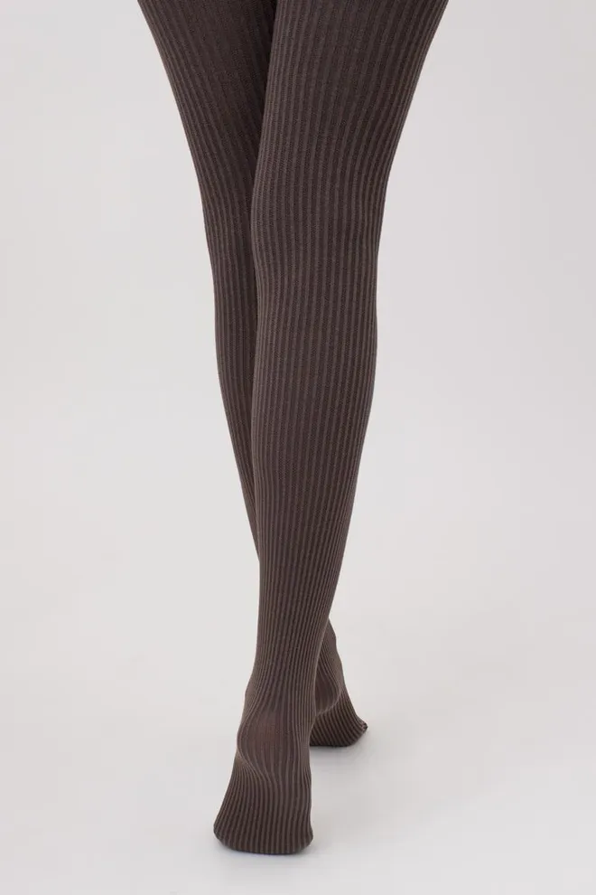 Колготки теплі з візерунком Shell 150 den model 1 Giulia (haze)