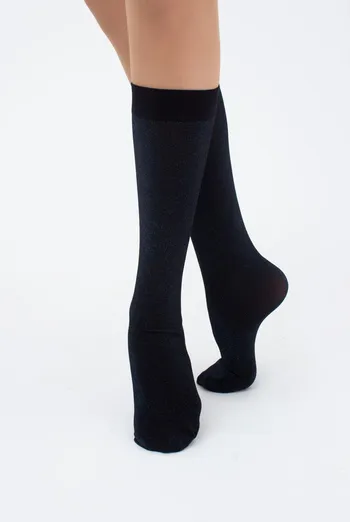 Женские блестящие гольфы Shiny Giulia (shiny turqoise metalic) Женские блестящие гольфы Shiny Giulia (shiny turqoise metalic)