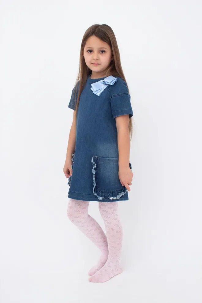 Дитячі колготки з сердечками SINDI (4) Giulia (pearl), рожевий