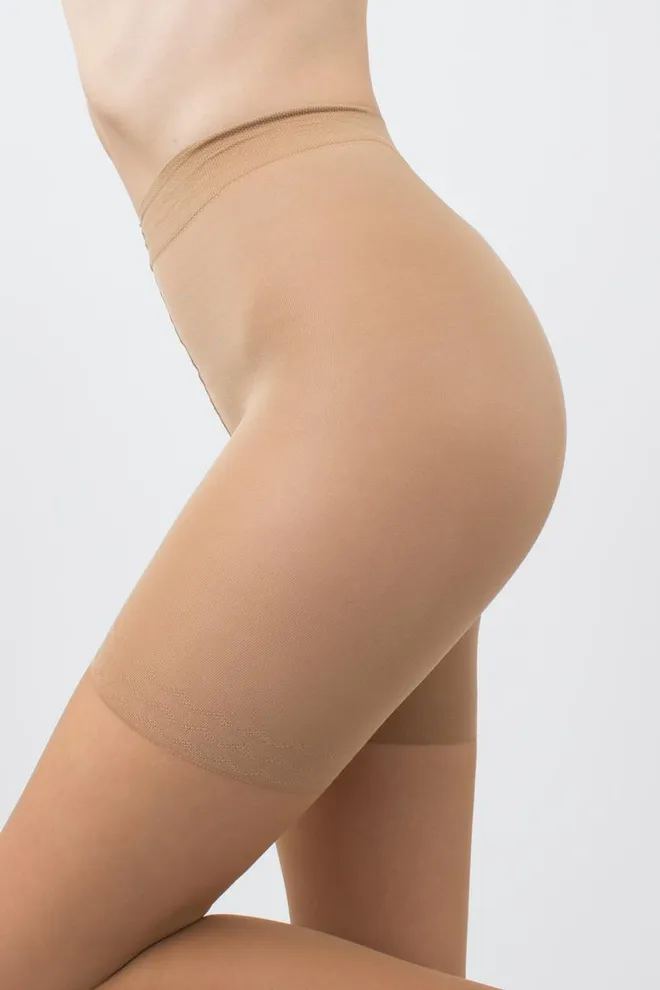 Класичні коригуючі колготки Slim 20 den Giulia (daino), бежевий