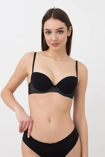 Бюстгальтер з формованою чашкою Soft micro 1105/22 Giulia (black), чорний Бюстгальтер з формованою чашкою Soft micro 1105/22 Giulia (black), чорний