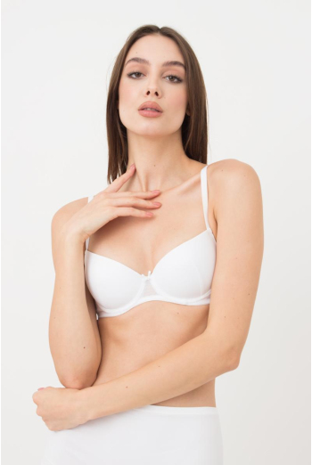 Бюстгальтер з формованою чашкою Soft micro 1105/22 Giulia (white)