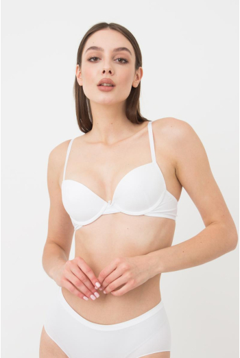 Бюстгальтер з формованою чашкою Soft micro 1106/20 Giulia (white), білий