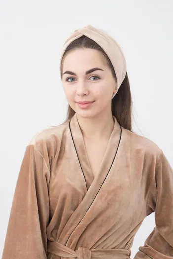 Повязка на голову Soft winter Giulia (vanilla)