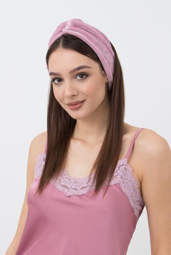 Пов'язка на голову Soft winter Giulia (pink)