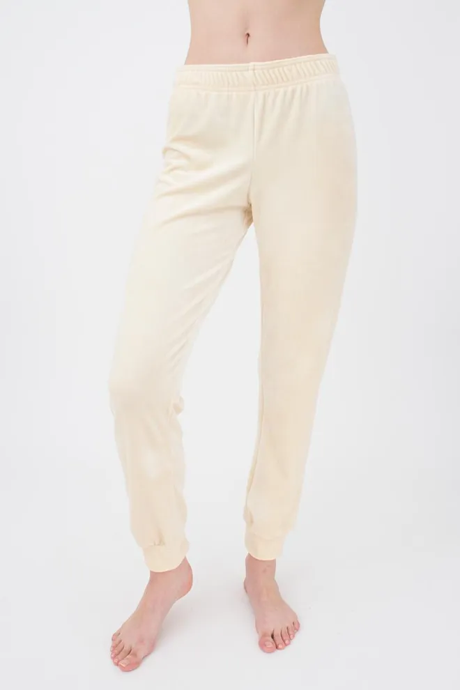 Штани жіночі теплі SOFT WINTER 4308/080 Giulia (vanilla), жовтий