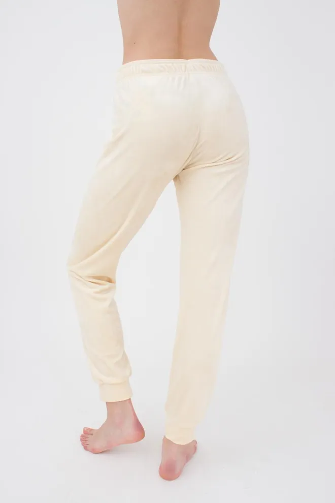 Штани жіночі теплі SOFT WINTER 4308/080 Giulia (vanilla), жовтий