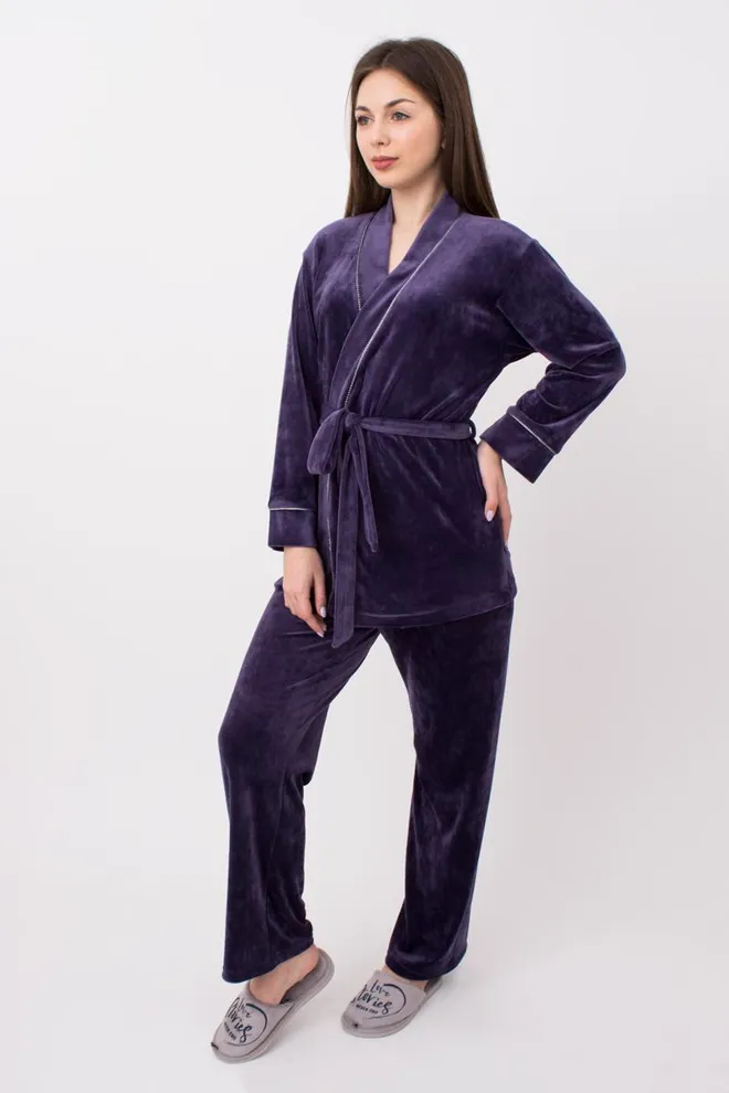 Штани жіночі вільного крою SOFT WINTER 4311/080 Giulia (eggplant), фіолетовий