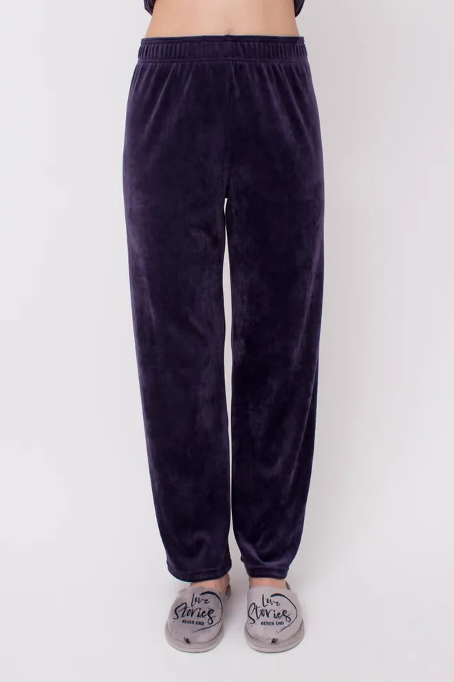 Штани жіночі вільного крою SOFT WINTER 4311/080 Giulia (eggplant), фіолетовий