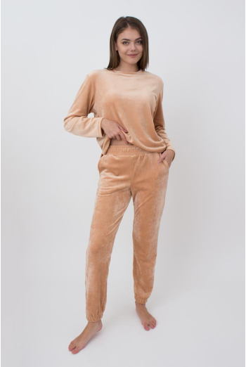Штани жіночі теплі SOFT WINTER 4312/080 Giulia (latte), бежевий