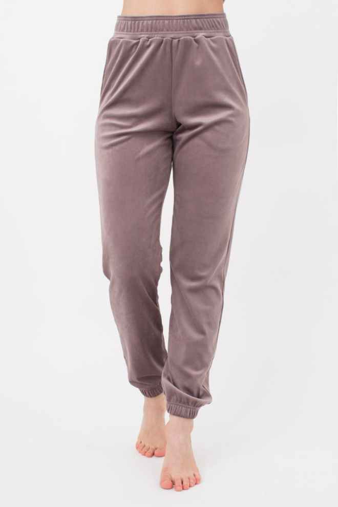 Штани жіночі теплі SOFT WINTER 4312/080 Giulia (taupe), коричневий