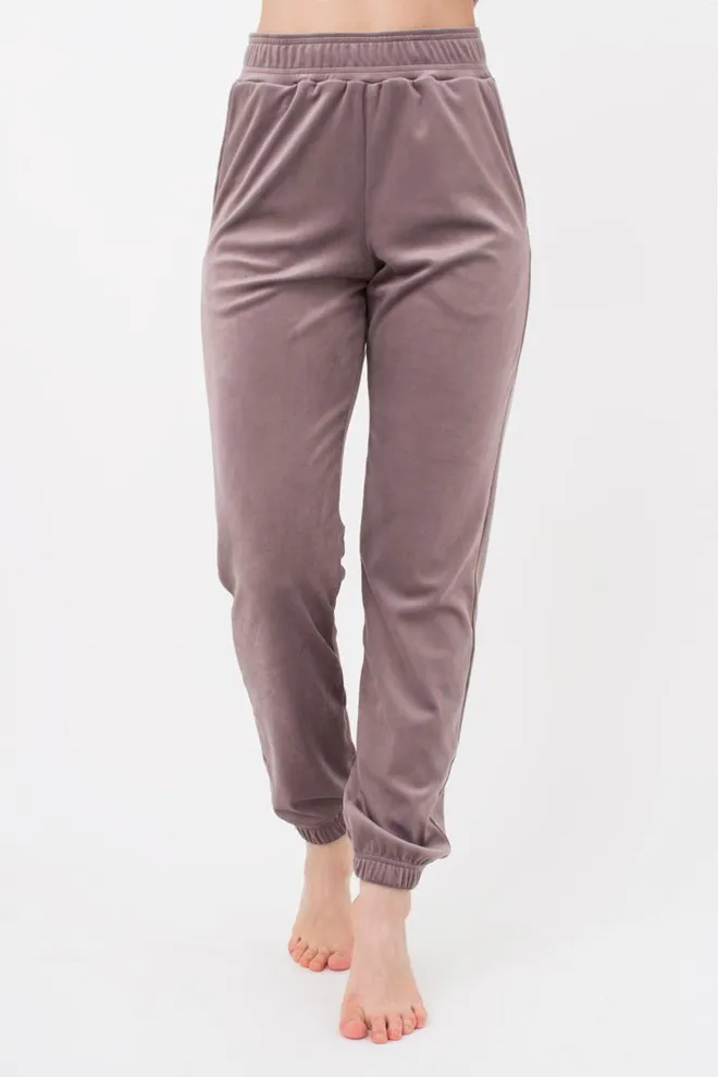 Штаны женские теплые SOFT WINTER 4312/080 Giulia (taupe), коричневый