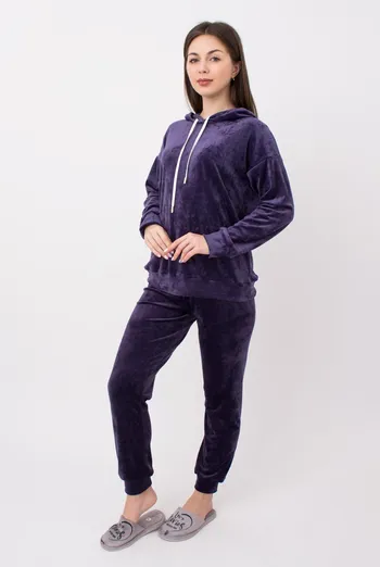 Свитшот с капюшоном женский Soft winter 4404/080 Giulia (eggplant) Свитшот с капюшоном женский Soft winter 4404/080 Giulia (eggplant)