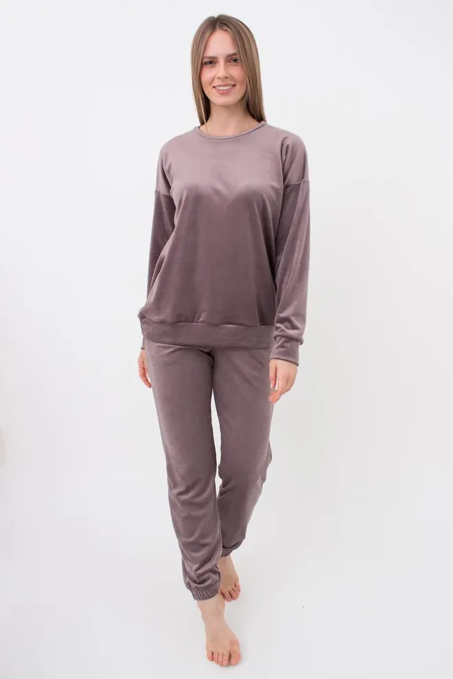 Світшот жіночий SOFT WINTER 4405/080 Giulia (taupe), коричневий