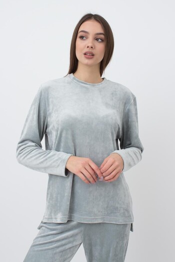 Світшот жіночий Soft winter 4406/080 Giulia (grey)