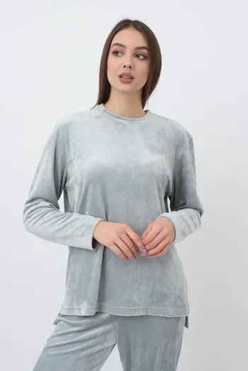Світшот жіночий Soft winter 4406/080 Giulia (grey)