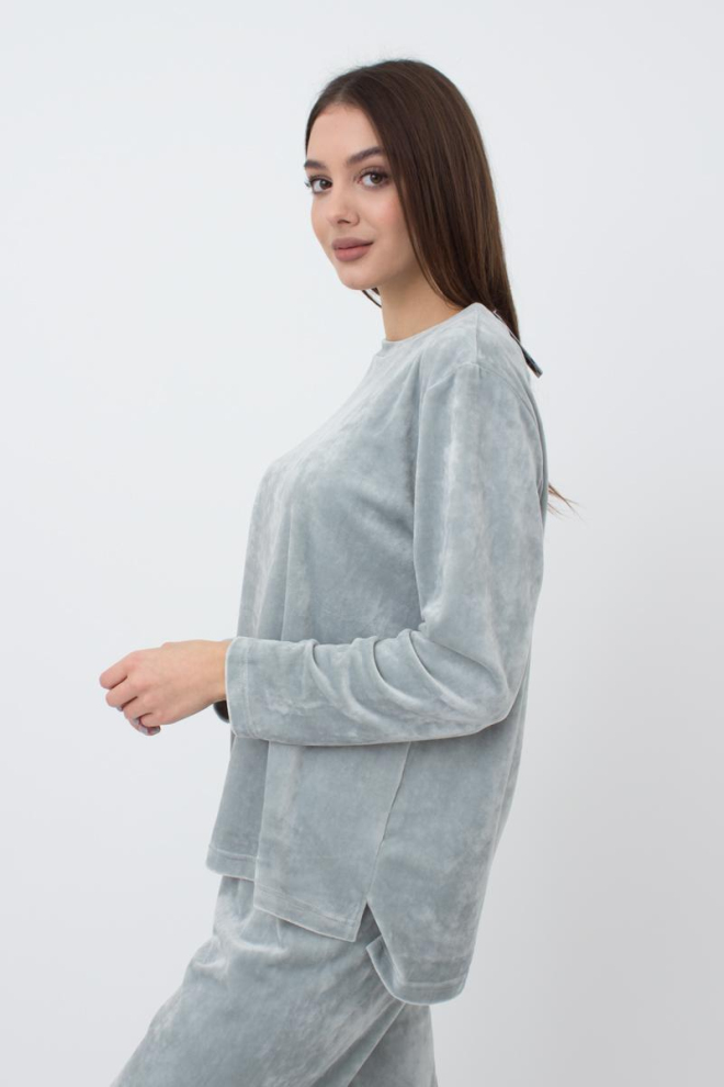 Світшот жіночий Soft winter 4406/080 Giulia (grey)