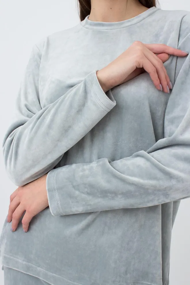 Світшот жіночий Soft winter 4406/080 Giulia (grey)