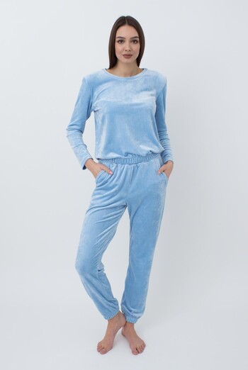Світшот жіночий Soft winter 4407/080 Giulia (blue)