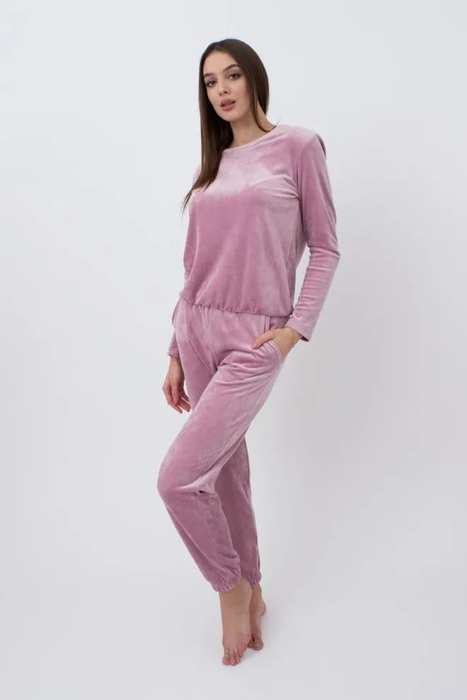 Світшот жіночий Soft winter 4407/080 Giulia (pink)