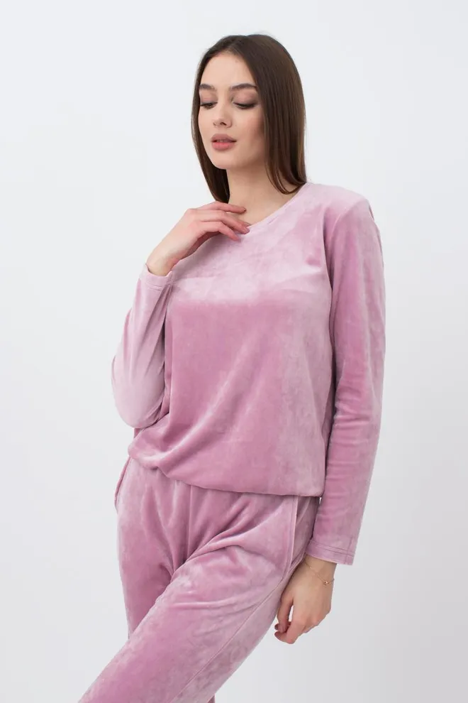 Світшот жіночий Soft winter 4407/080 Giulia (pink)