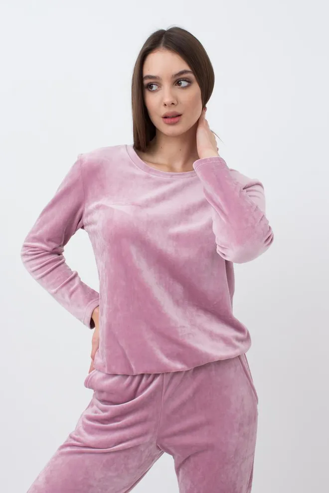 Світшот жіночий Soft winter 4407/080 Giulia (pink)