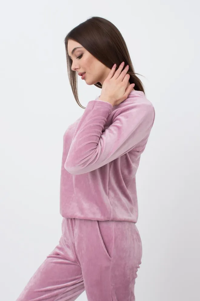 Світшот жіночий Soft winter 4407/080 Giulia (pink)