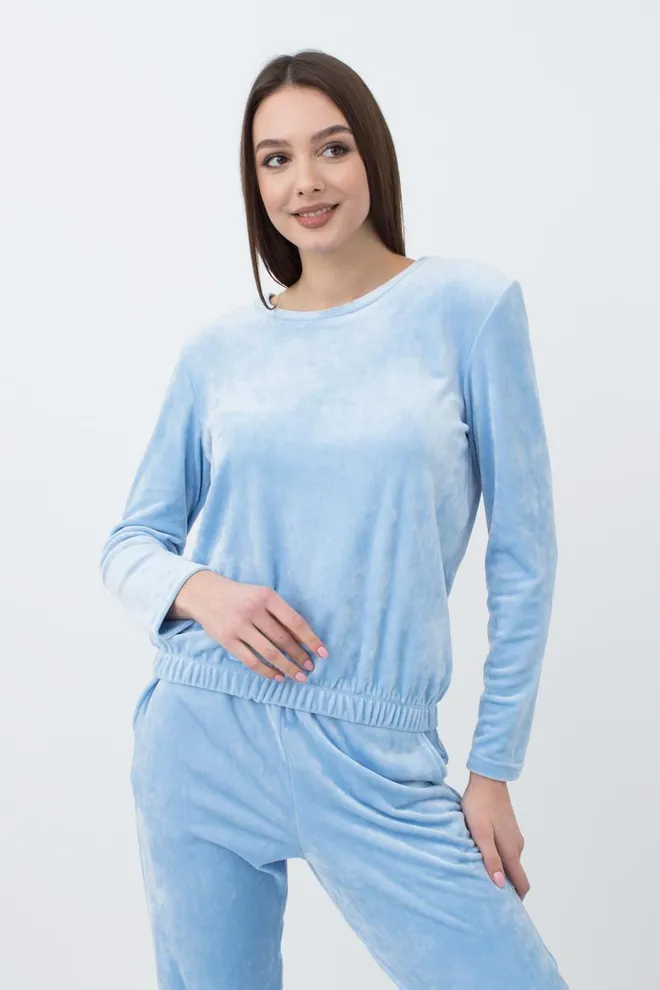 Світшот жіночий Soft winter 4407/080 Giulia (blue)