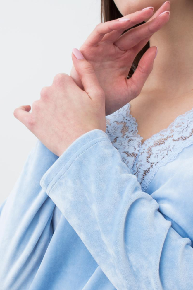 Кофта жіноча SOFT WINTER 4411/081 Giulia (blue), блакитний