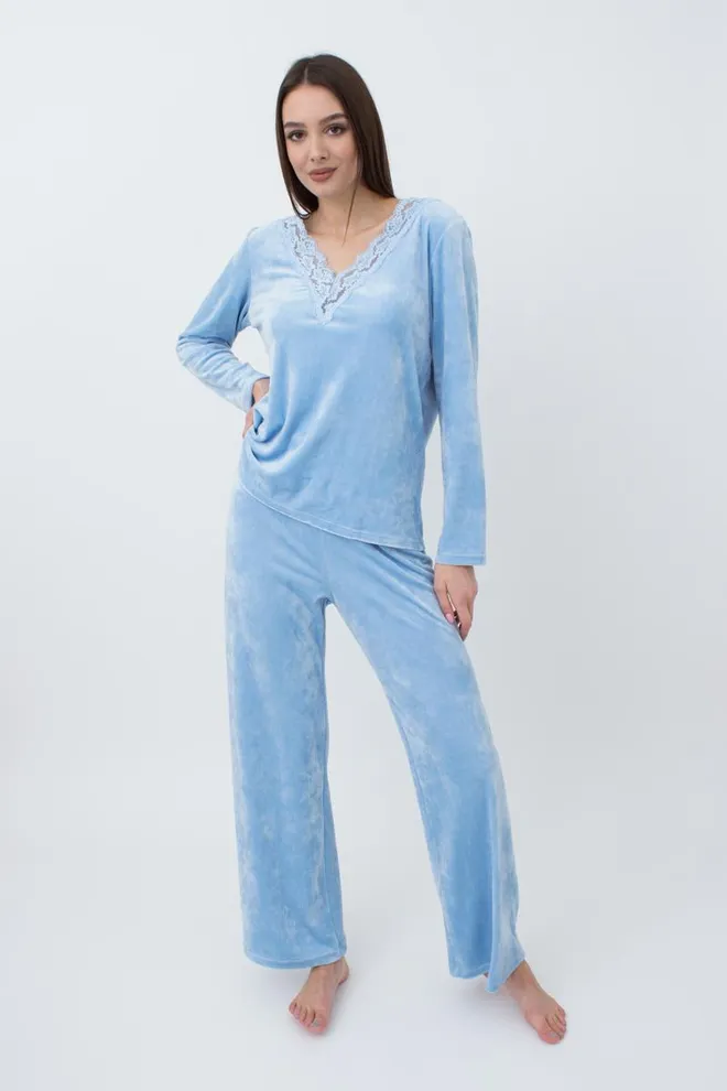 Кофта жіноча SOFT WINTER 4411/081 Giulia (blue), блакитний