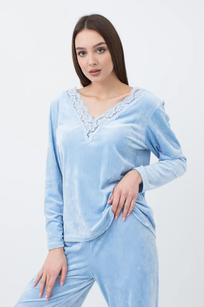 Кофта жіноча SOFT WINTER 4411/081 Giulia (blue), блакитний