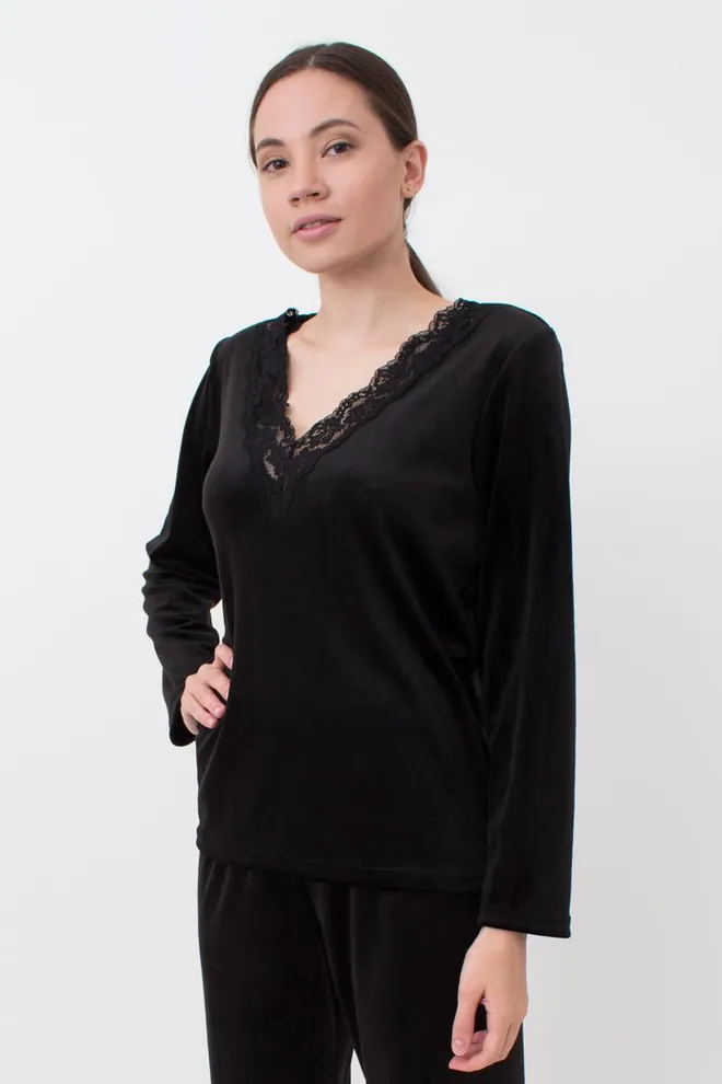 Кофта жіноча Soft winter 4411/081 Giulia (black)