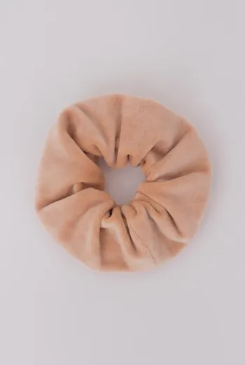 Резинка для волос Soft winter elastik Giulia (latte)