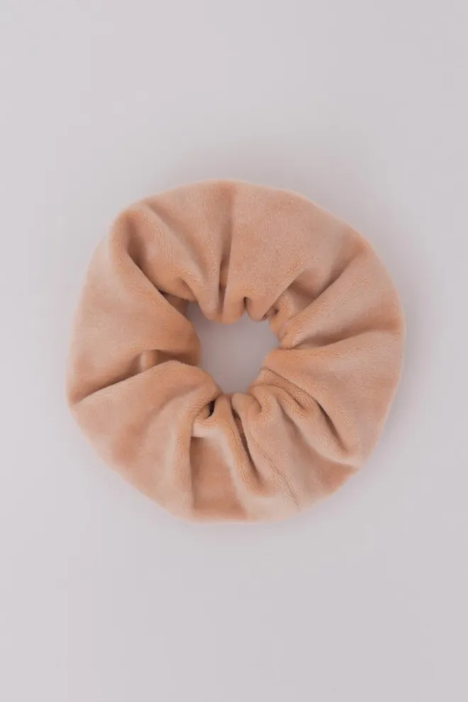 Резинка для волос Soft winter elastik Giulia (latte)