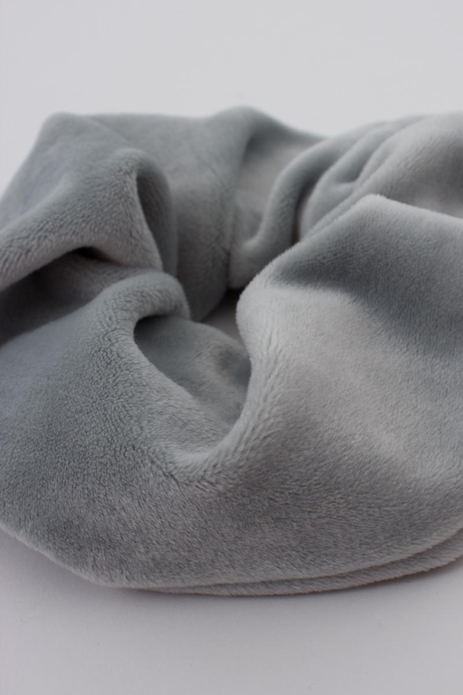 Резинка для волосся Soft winter elastik Giulia (grey)