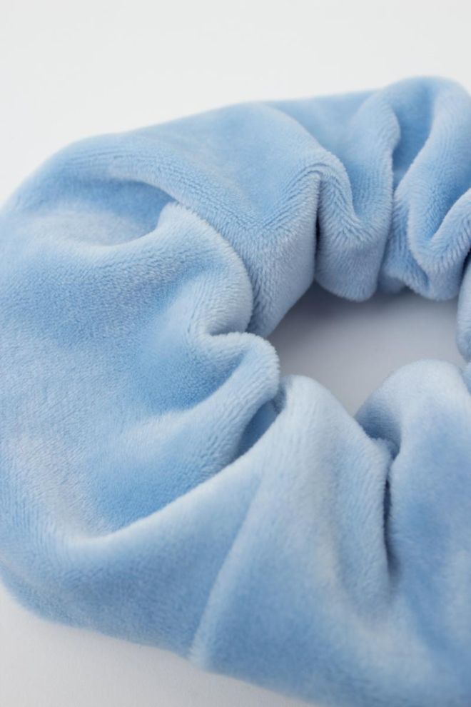 Резинка для волосся Soft winter elastik Giulia (blue)