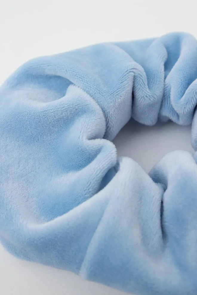 Резинка для волос Soft winter elastik Giulia (blue)