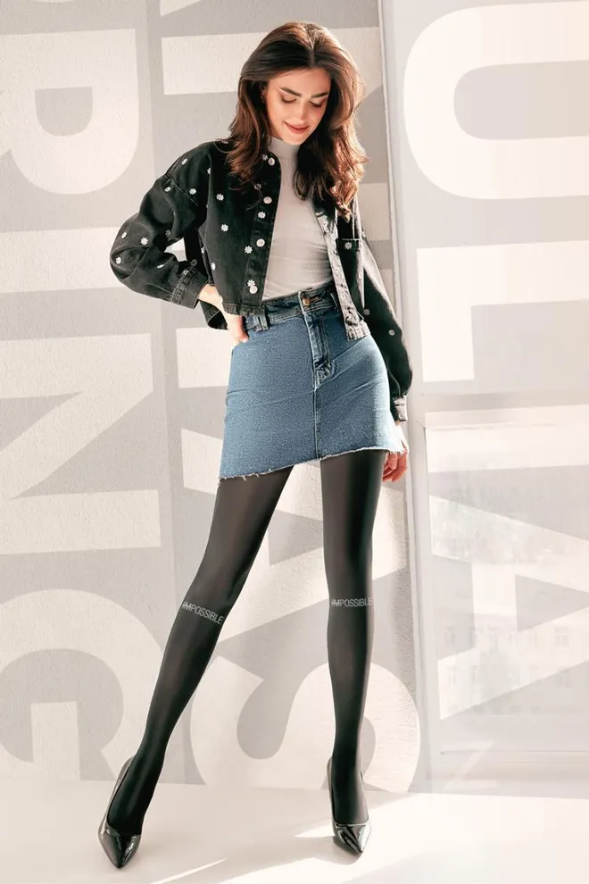 Колготки з малюнком Splash 70 den model 5 Giulia (nero)