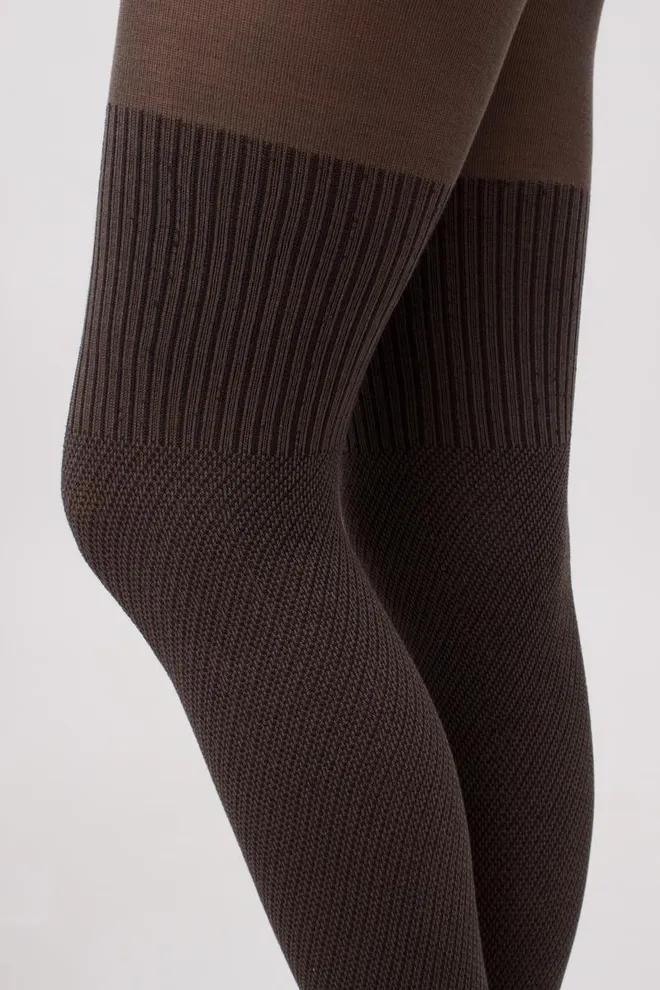 Колготки теплые с узором Split 180 den model 5 Giulia (haze)